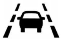 CHEVROLET Cruze (2018) - Témoind'assistanceau maintiende    trajectoire(LKA) - 1