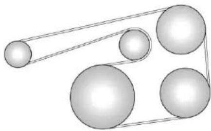 CHEVROLET Cruze (2018) - Dispositiondelacourroied'entrainement - 1