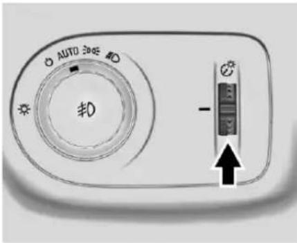 CHEVROLET Cruze (2018) - Commanded'éclairagedetableau debord - 1
