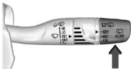 CHEVROLET Cruze (2018) - Essuie-glace/lave-glace   arrière - 1