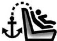 CHEVROLET Cruze (2018) - Emplacementsdel'ancrage inférieuretd'ancragedesanglesupérieure - 3