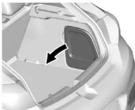 CHEVROLET Cruze (2018) - Rangementdupneudegonfleet desoutils—Vehiculesavecun hayon - 1