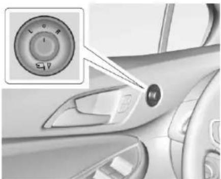 CHEVROLET Cruze (2018) - Réglagederétroviseur   Exterieur - 1