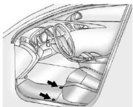 CHEVROLET Cruze (2018) - Retraitetremplacementdestapisdeplancherdu conducteuretdupassager avant - 1