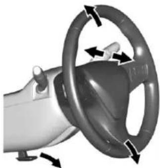 CHEVROLET Cruze (2018) - Réglagedevolantde direction - 1