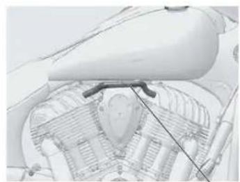 Indian Chief Vintage (2016) - Tuyaux de rinçage de carter - 1