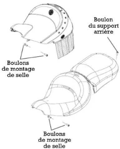 Indian Roadmaster (2015) - Installation de la selle - 1
