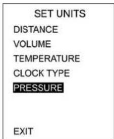 Indian Roadmaster (2015) - Réglez les unités – pression - 1