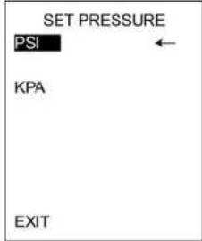 Indian Roadmaster (2015) - Réglez les unités – pression - 2