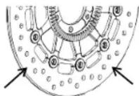 Indian Roadmaster (2015) - Inspection/nettoyage des disques de frein - 1