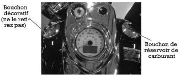 Indian Roadmaster (2015) - Fonctionnement Remplissage du réservoir de carburant - 1