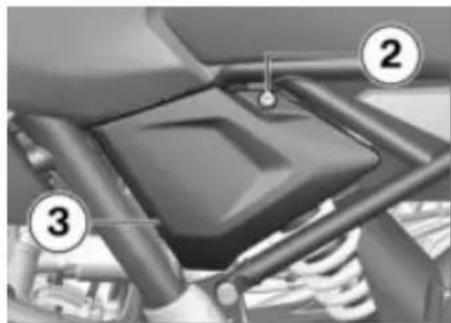 BMW G 310 GS (2018) - Ρύθμιση προφόρτισης ελατηρίου στον πίσω τροχό - 1