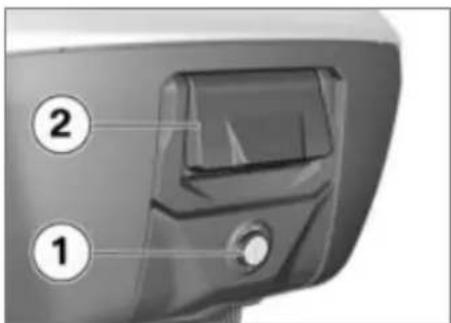 BMW G 310 GS (2018) - 'Ανοιγμα βαλίτσας topcase - 2