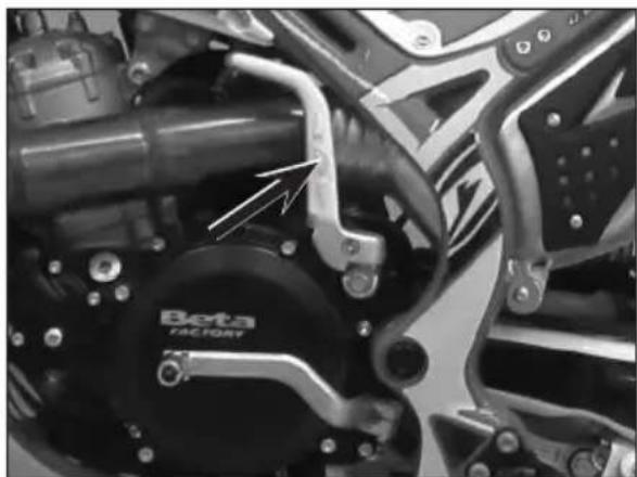 Beta EVO 2T 200 (2017) - PALANCA DEL FRENO DELANTERO Y MANDO DE GAS - 4