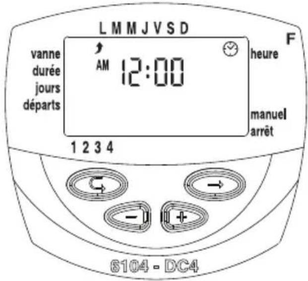 Galcon DC2 - Configurer l'heure et le jour de la semaine actuelle - 1