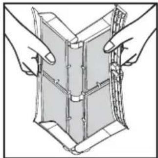 CANDY GCV 590NCS - Filter Schoonmaken Indicatielampje - 1