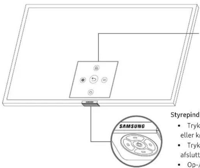 SAMSUNG QE75Q9FNAT - Brug af tv'ets Styrepind - 1