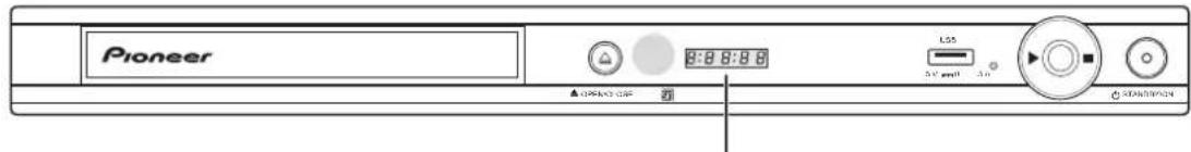 PIONEER BDP3140K - 本体表示怒 - 1
