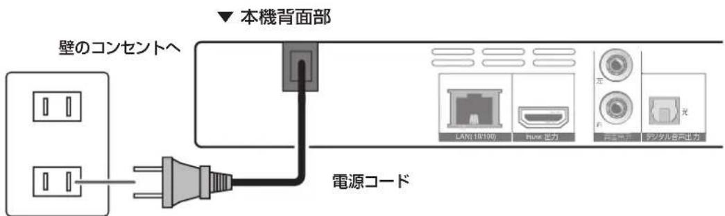 PIONEER BDP3140K - 電源一卜を接続する - 1