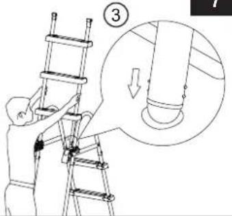 INTEX 28072 - INSTALLATION DE L'ECHELLE (suite) - 4
