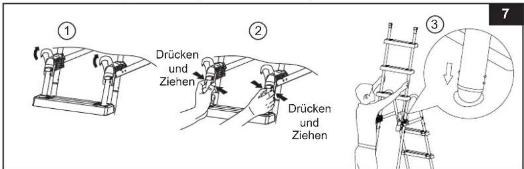 INTEX 28072 - AUFSTELLEN DER LEITER (Fortsetzung) - 2