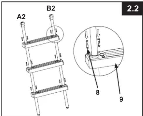 INTEX 28072 - FÜR DEN AUFBAU DER LEITER BENÖTIGEN SIE FOLGENDES WERKZEUG: - 4