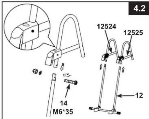 INTEX 28072 - INSTALLATION DE L'ECHELLE (suite) - 3