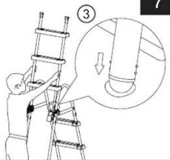 INTEX 28072 - LADDER SETUP (continued) - 4
