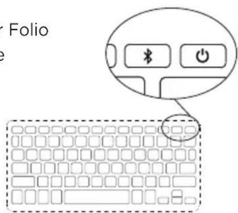 Zagg ID6BSFBBF - Jumeler votre messenger FOLIO - 1