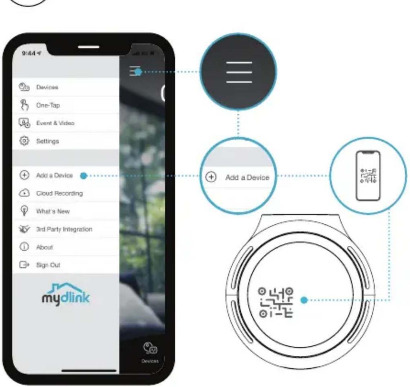 D-LINK Mini HD - Ajouter le périphérique - 1
