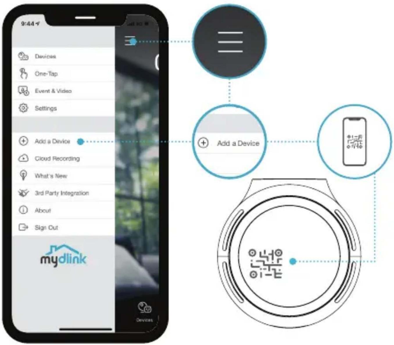 D-LINK Mini HD - Přidání zařízení - 1