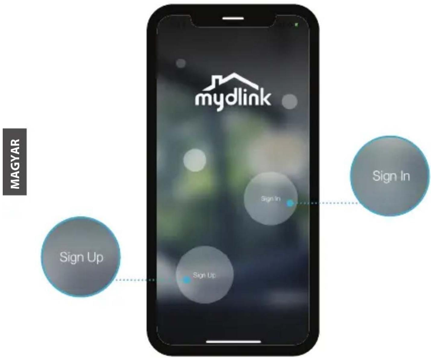 D-LINK Mini HD - Jelentkezzen be - 1