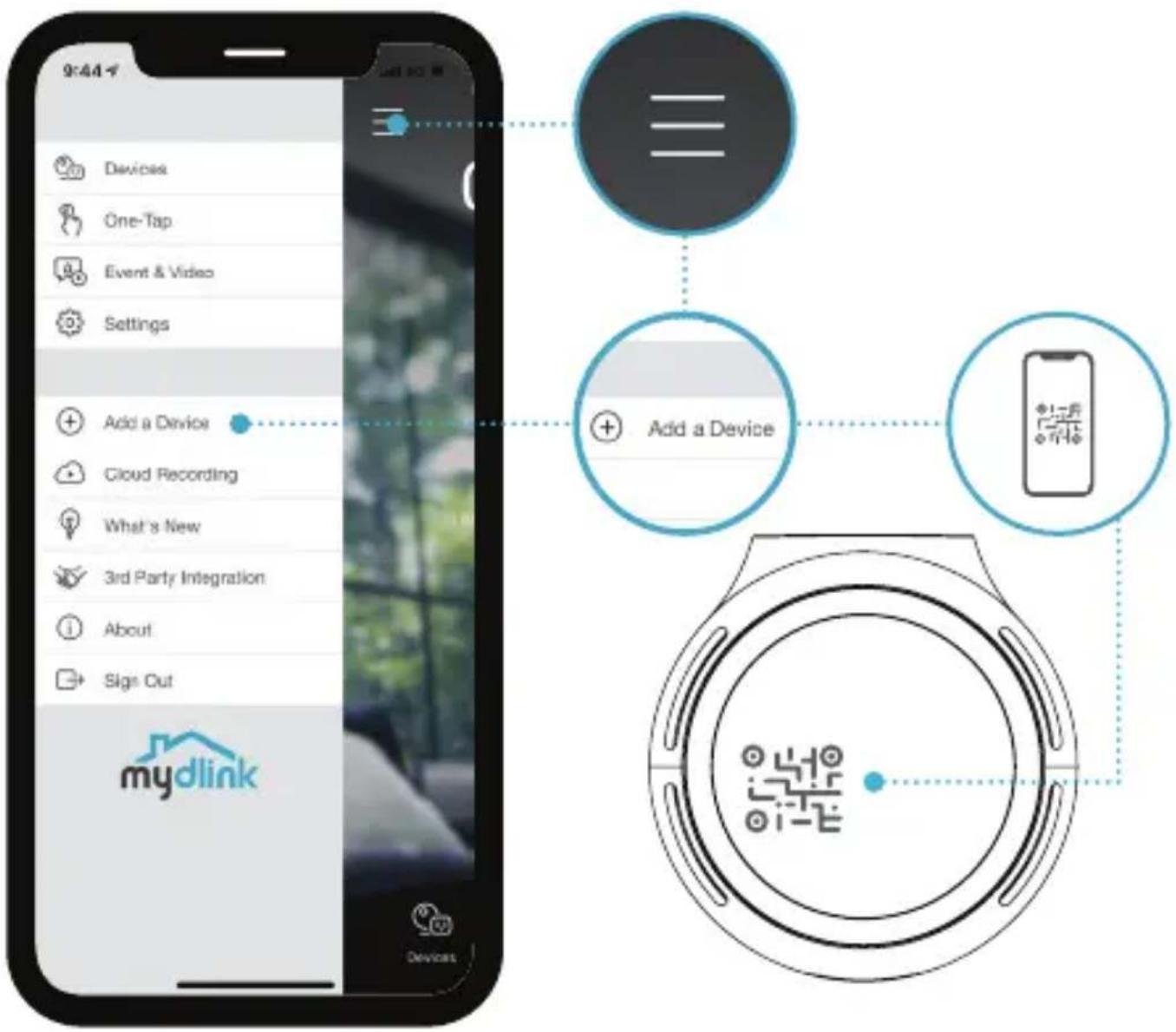D-LINK Mini HD - Adăugați dispozitivul - 1