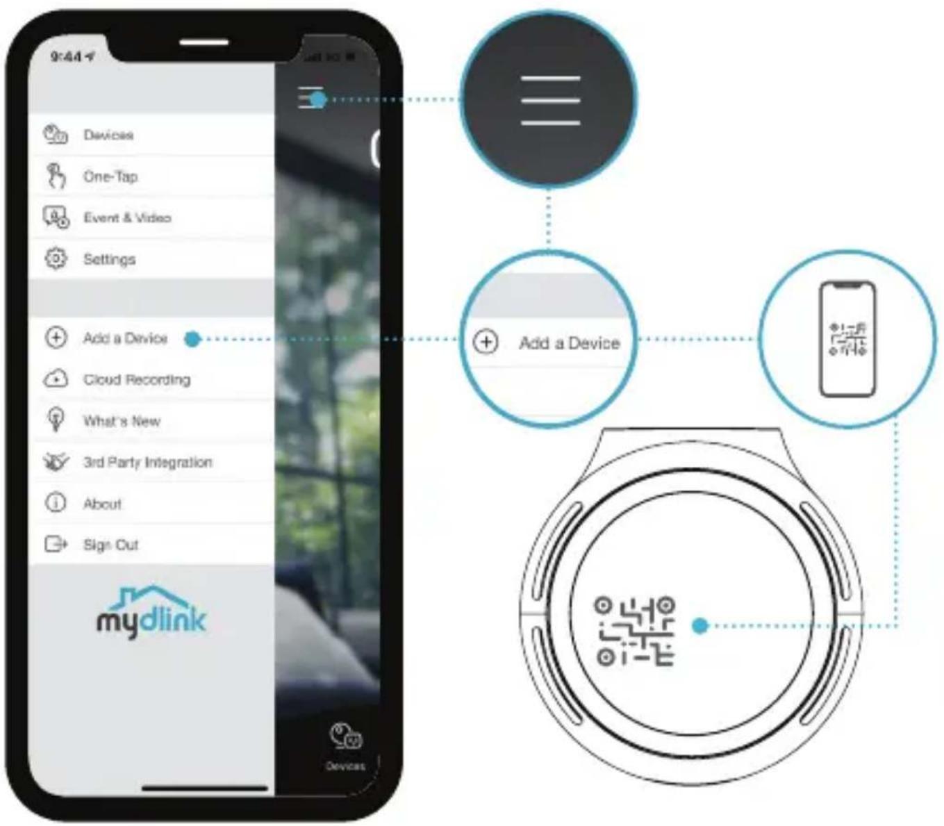 D-LINK Mini HD - Lägg till enheten - 1