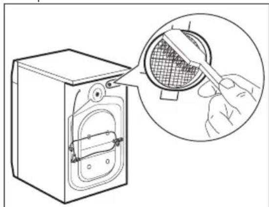AEG LP5681 - Pulizia del tubo di carico e del filtrro della valvola - 3