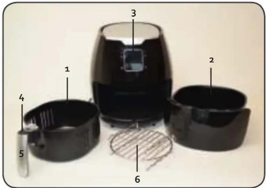 DOMO DO513FR - TEILE - 1