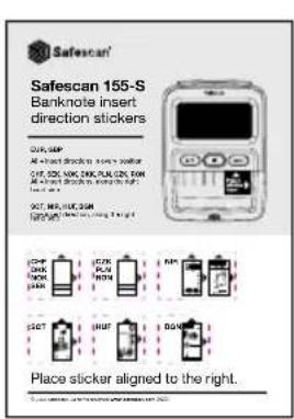 Safescan 155S - lepakojuma sats - 2