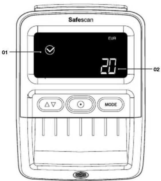 Safescan 155S - Tryb nominatu Tryb dodawania - 1