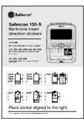 Safescan 155S - Pakkauksen sisälto - 2