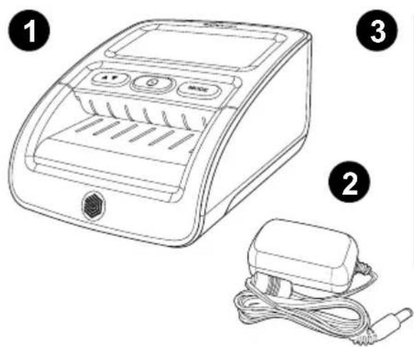 Safescan 155S - Περιεχόμενο συσκευασίας - 1