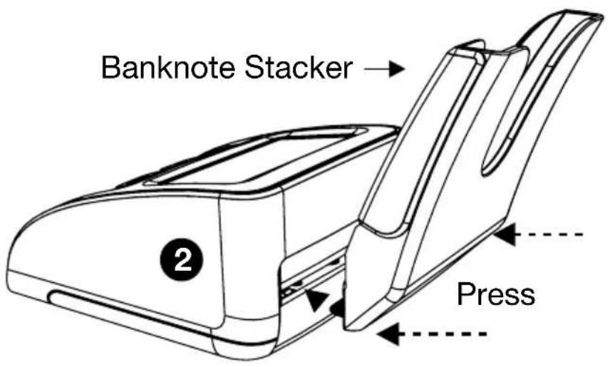 Safescan 155S - Banknote stacker - 2