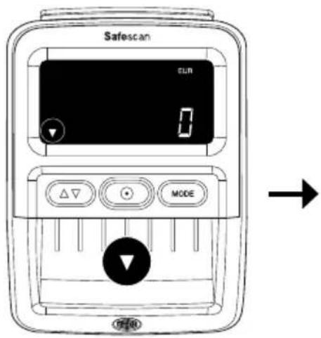 Safescan 155S - Směr vystupu bankovek - 1