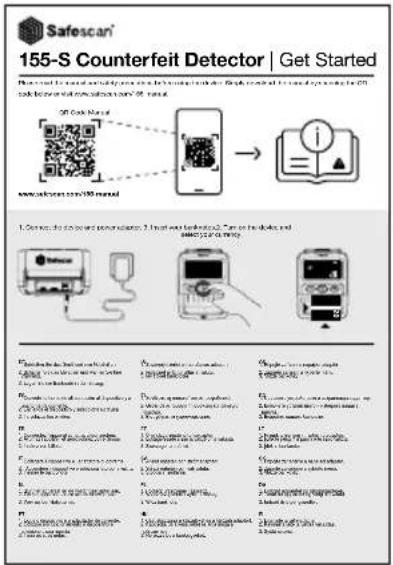 Safescan 155S - Pakkauksen sisälto - 4