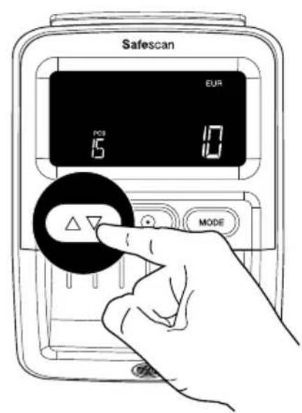 Safescan 155S - A számlálás eredményének Ellenőrzésé - 3