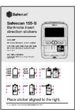 Safescan 155S - Contenu de l'emballage - 2