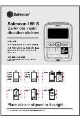 Safescan 155S - 1.包装清单 - 2