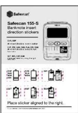 Safescan 155S - Περιεχόμενο συσκευασίας - 2