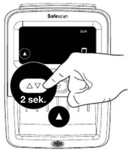 Safescan 155S - Udgangsretning for pengesedler - 3
