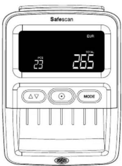 Safescan 155S - Vérifier les résultats de comptage - 1