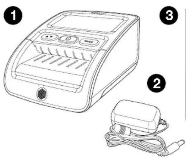 Safescan 155S - Contenso del paquete - 1